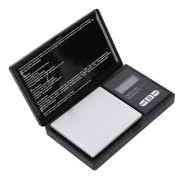 SALUTUYA Mini Bärbar High Precision LED Digital Pocket Scale Guld Silver Diamantsmycken (1000g / 0,1g) konstprovrör