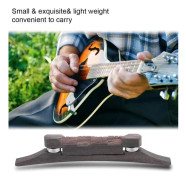 SALUTUYA Mandolin Tillbehör Mandolin Stränghöjd Bridge Musikinstrument Tillbehör Musikinstrument