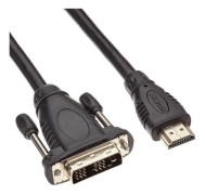 PremiumCord kphdmd10, 10 m, DVI-D, HDMI, Hanstik, Straight