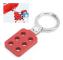 Låsning Hasp 10ST Lockout Hasp 38Mm/1.5In 6 hål aluminiumisolering för explosiva platser BEL-7412648250007