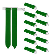 12-pack flagfotbollslagset - 12 bälten med 24 flaggor,