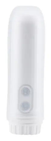Vit 140 ml bidéspruta - lättanvänd Ergonomisk design ABS Handhållen perineal rengöring för toaletten