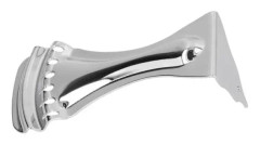 HURRISE 6-strängad gitarr Stjärtstycke Gitarr Stjärtstycke Metall Hårdvara Silverfärg 6-strängad brotillbehör med