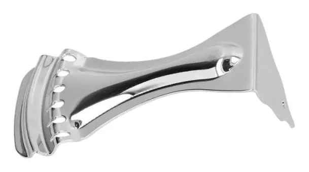 BEL-7643669848373-Bandstycke ersättningsgitarr Stjärtstycke Metallhårdvara Silverfärg 6-strängs brotillbehör med