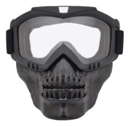 Motorcykelmask, hjälmglasögon, motocrossglasögon