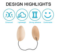 Kvinnors Deep Push-up Frontless BH Kit, Deep Plunge BH Kit,