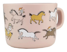 Pippi Cirkus, Mugg med handtag, rosa