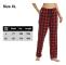 Kvinnors Pyjamasbyxor Sovkläder Buffalo Plaid Pyjamas