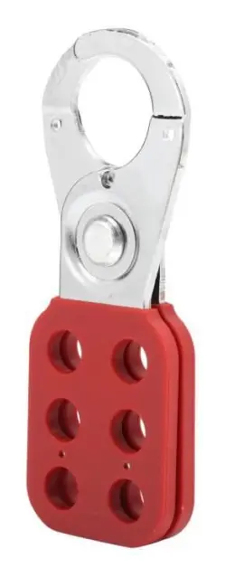 BEL-7643670035090-Lås Hasp 1 In Käft Lockout Hasp Säkerhet Tagout För hänglås Plastisolerad Snap Lock Nylon P