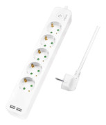 LogiLink Steckdosenleiste 5-fach 1.5m 2xUSB 5V/2.