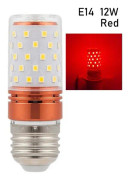 LED-majs färgglada glödlampor Majslampa RÖD E14 12W E14 12W röd E14 12W-E14 12W