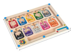 (Candy Number Maze) Magnetisk Färg och Nummerlabyrint, Förskola Lea