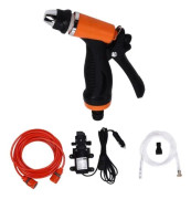 BEL-7696830332546-Högtrycksbilrengöringspump 12V Portable Cleaner Kit Home Garden