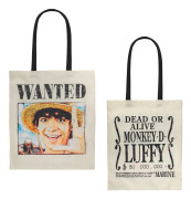 One Piece Tote Bag Wanted Luffy