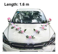 Set - Blommabandsbågar med plyschbjörn