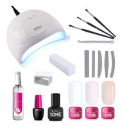 Komplett startkit gelénaglar av hög kvalité inkl Uv/Led-lampa