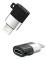 microUSB till Lightning Adapter - Laddning / Dataöverföring Svart