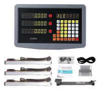 Svarv Fräs Dro, 3-axlig Display, 3 st Linjära Skalor, SDS3MS Dro Set