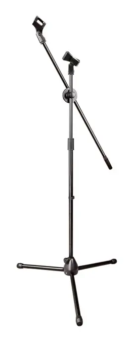 Mikrofonstativ, flexibelt tripod-design, golvväljaralternativ, MS-017