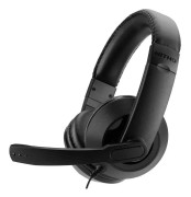 Nitho - NX100 trådbundet stereo-headset för spel i svart för PC, PS4/PS5, Xbox, Nintendo Switch