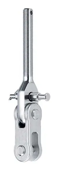 Harken Remskiva Stöd Med Clevis Pin 3/4´´ Silver