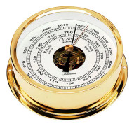 Autonautic Instrumental Nautisk Barometer B120d Guld