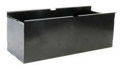 Seanox Leaning Post Aluminium Storage Box Xl Svart