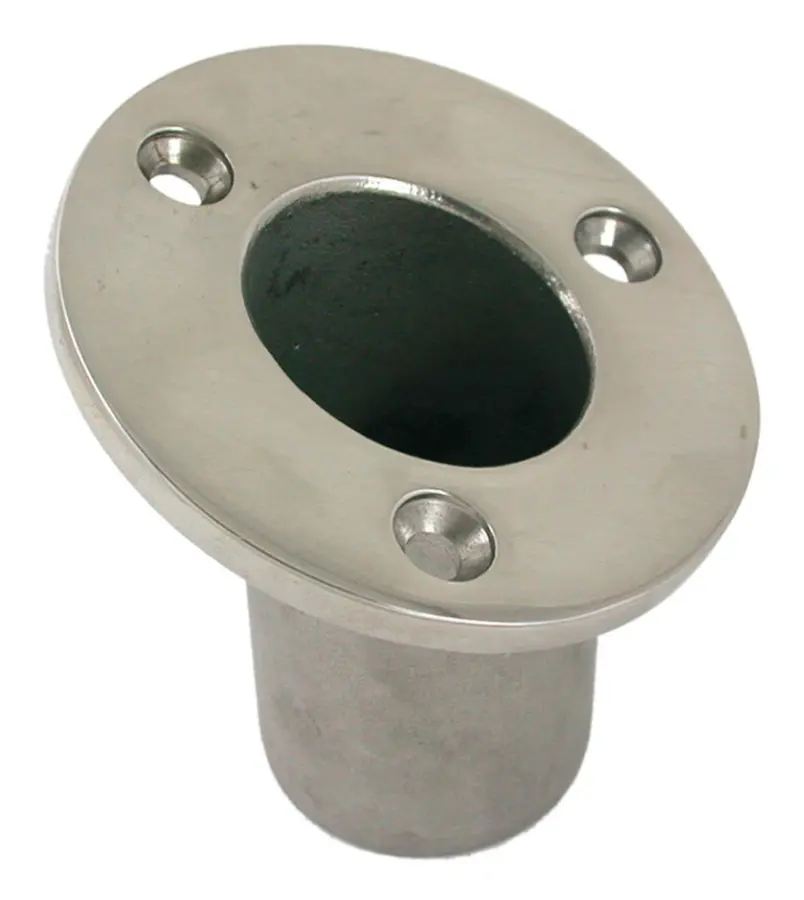 Marine Town Flaggstöd I Rostfritt Stål 60° Guld 75 x 72 x 32 x 37 mm