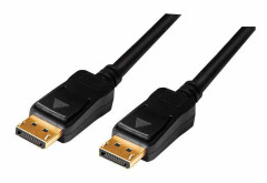 LogiLink CV0113, 15 m, DisplayPort, DisplayPort, Hankoppling, Hankoppling, 4096 x 2160 pixlar