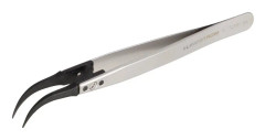 Lindström TL 7CFR-SA ESD Pincett 7CF Flat, böjd 130 mm