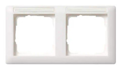 GIRA Standard 55, Vit, Termoplast, Skruvlös, 80,7 mm, 151,8 mm, 1,14 cm