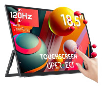 Bärbar skärm, pekskärm, FreeSync, Touchscreen, EU-kontakt
