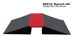 MCU-Sport Skate Ramp Set 212,7 x 94 x 26 cm