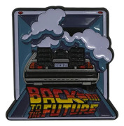 FaNaTtik Back to the Future Pin Badge DeLorean Pendants necklaces (New)