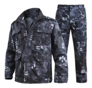 40% RABATT 2 st/set herrkamouflage sport utomhusdräkt uniform herruniform kamouflage sportkläder multificka kamouflage