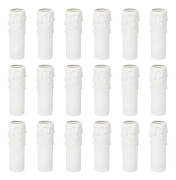 -18 st Lampärmar Droppande Ljusrör 100 * 25mm Ljusstakeöverdrag För Julgransdekoration Och Ersättning Av Kronljusstakar Vägglampor Ljusstake-
