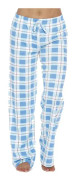 100 % bomullsjerseyrutiga pyjamasbyxor för kvinnor