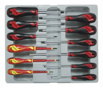Mix skruvmejselsats reg/1000V 12 st Teng Tools MD912N1
