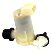 Vit Vindrutespolarpump Passar Nissan Xtrail