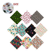 DIY tygrester, 10st 25x25cm Patchwork Tygpaket