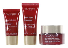 Clarins Super Restorative, Kvinna, Åldrande hud, Motverkar åldrande, Illuminating, Fuktgivande, Näringsgivande, Dagkräm, Nattkräm, 30 ml, 50 ml