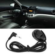 Dilwe Bluetooth Bilmikrofon Mini Extern Mikrofon 3,5 mm för Bilstereo GPS Bluetooth Radio DVD