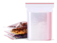 100 Ziplock-påsar, zipbags, ziplook 70*100mm