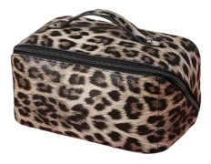 Handväska Make Up Filt Insatsväska Multifunktion Bärbar Innerväska för Tygväska (30x17x18cm, Brun)