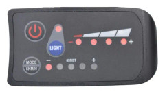6pin S810 E-cykelmätare LED-display Ip65 36v Uart för elcykel