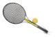 Badmintonracketar, tennis med boll