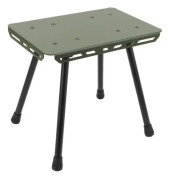 HURRISE Bärbar hopfällbar pall Bärbar hopfällbar pall Lätt aluminium Oxfordduk Sittdyna Möbel Pall Grön