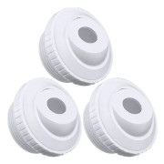 Simbasspoolmunstycke, 360° Rotationsmassagemunstycke 3-pack vitt