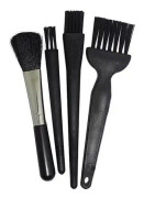 3set4-i-1 antistatiska borstar Elektronisk rengöringsborste PC-tangentbordsrengöringsverktyg Dammsugningsborstsats för PCB-moderkort surfplatta kamera