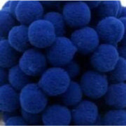 ldoor Premium 400 st 10 mm marinblå pom poms, hantverkspom pom bollar, färgglada pom poms för DIY kreativa hantverk dekor marinblå 10 mm